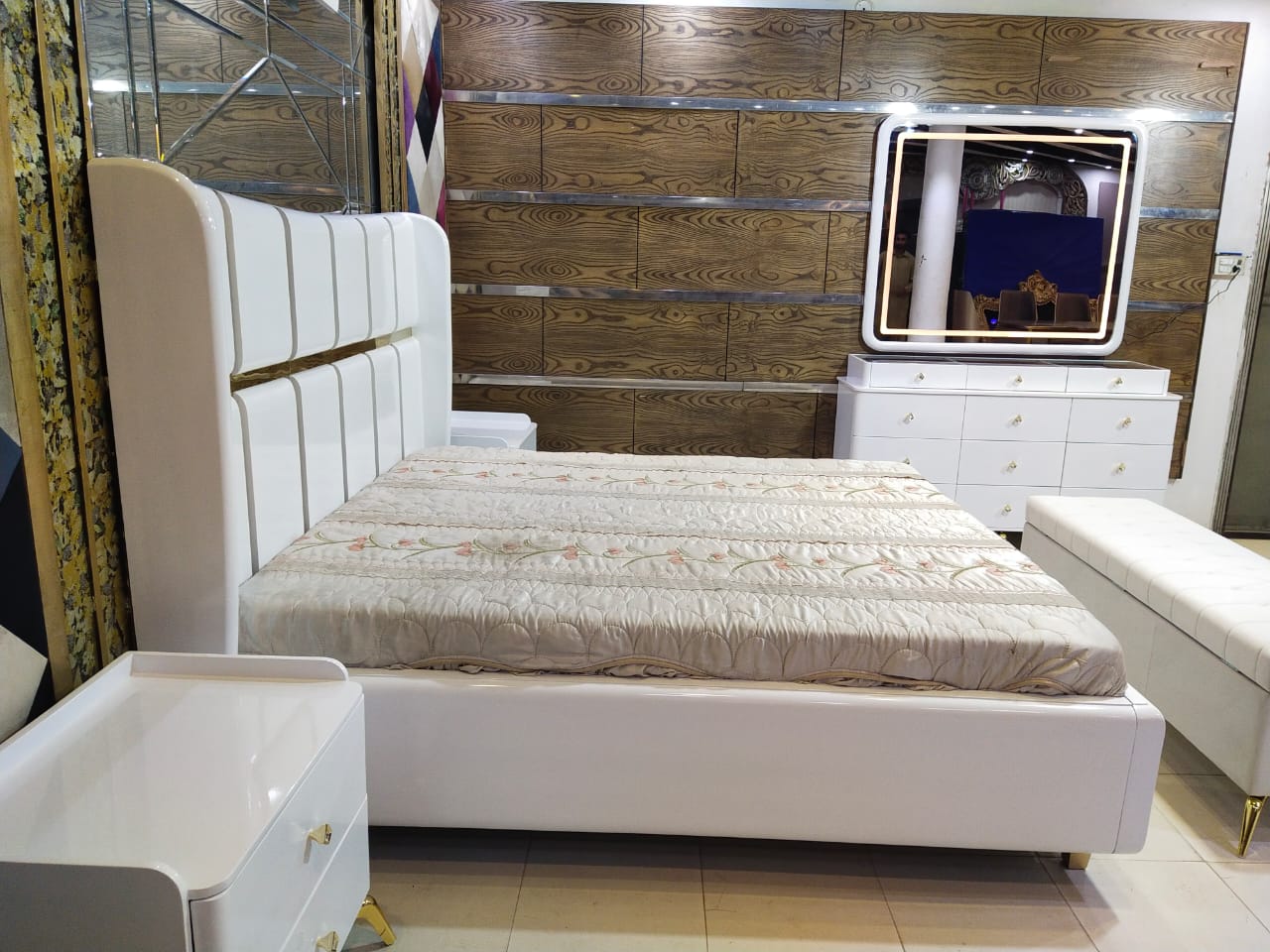 Ice Block Bed Set