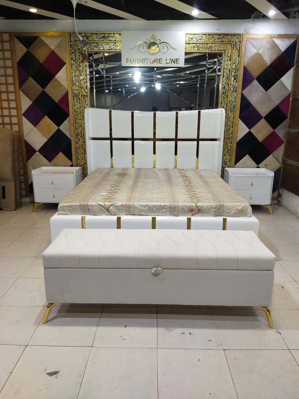 Ice Block Bed Set