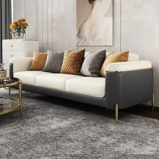 Black and white Sofa set #502