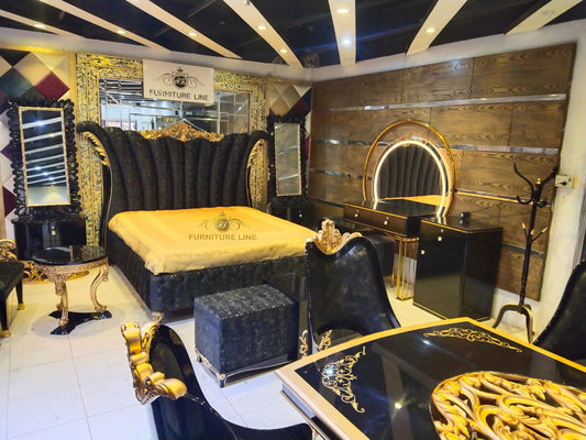 Black Cat Bed Set